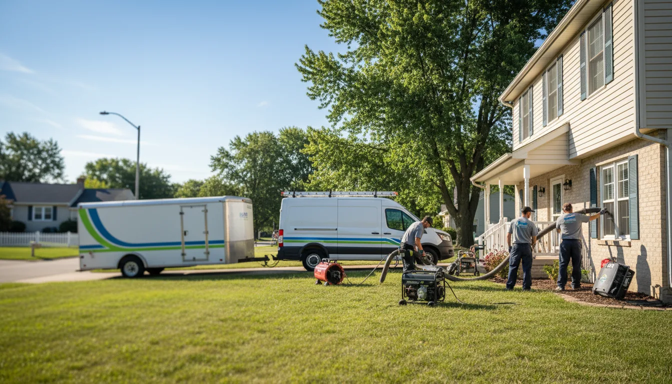 Flooded Basement Restoration And Cleanup With Repair in Lance Creek, WY near me